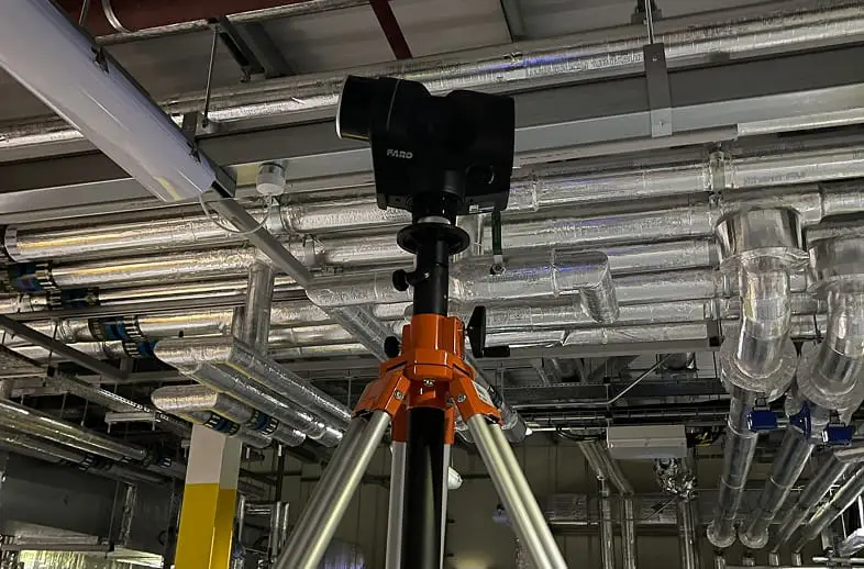 A laser scanner